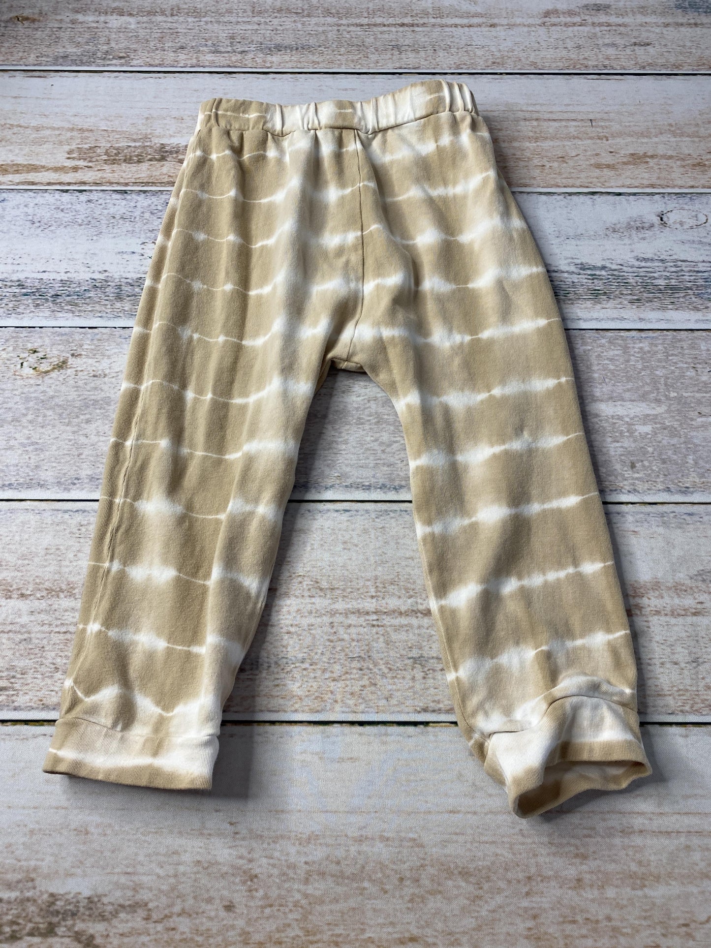 Focus Boys Tan | White | Tie Dye Pants Size: 12-18 months Tan | White | Tie Dye