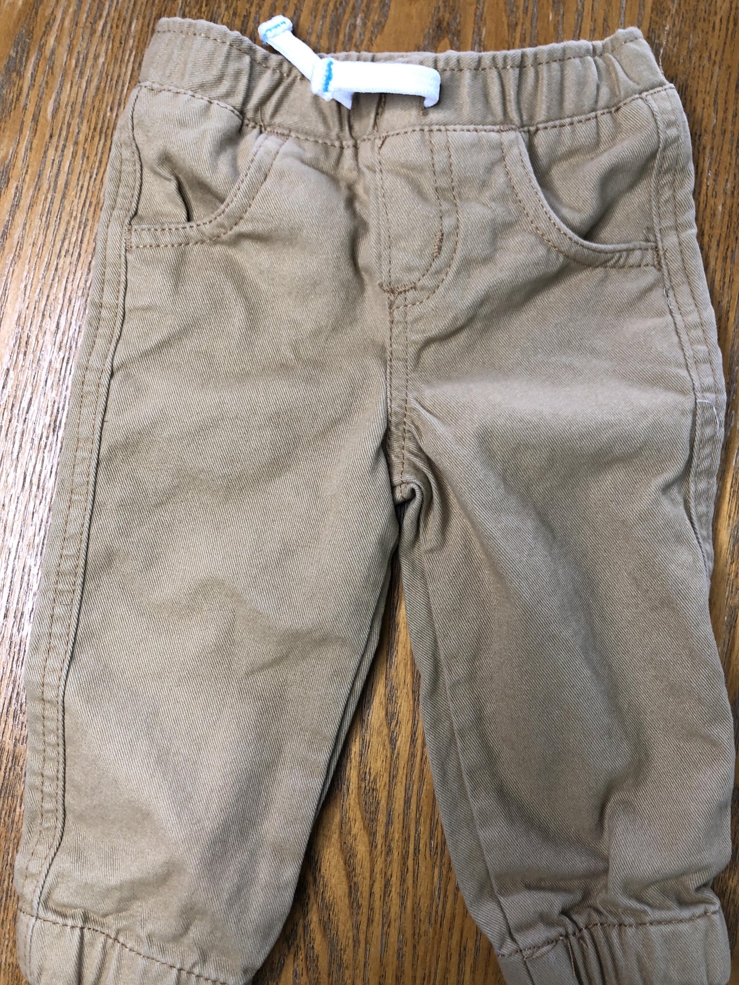 Little Rebels Boys Tan Pants Size: 6-9 months Tan