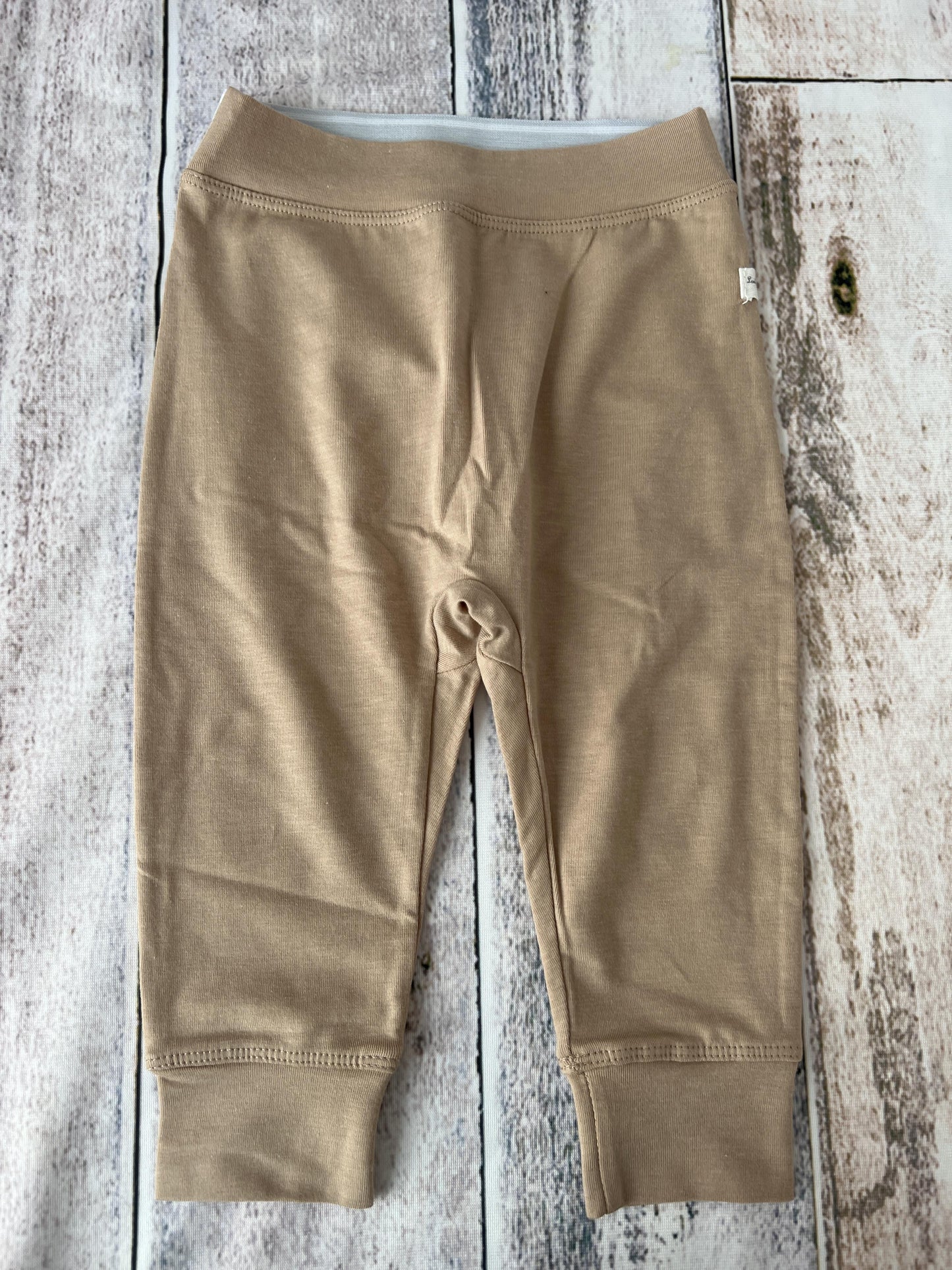 Loulou Lollipop Unisex Tan Pants Size: 12-18 months Tan