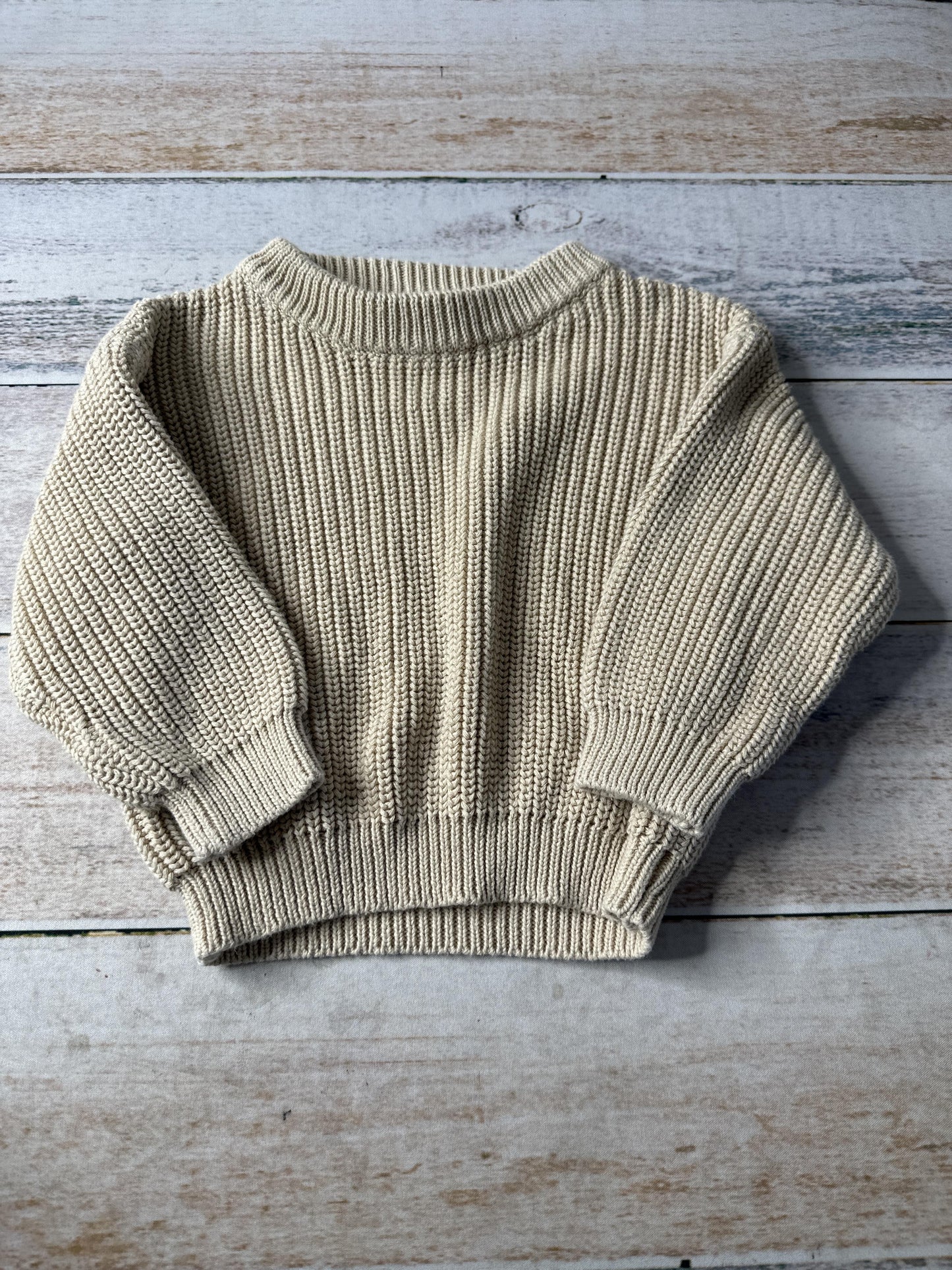 Baeb Basics Unisex Tan Sweater Size: 3-12 months Tan
