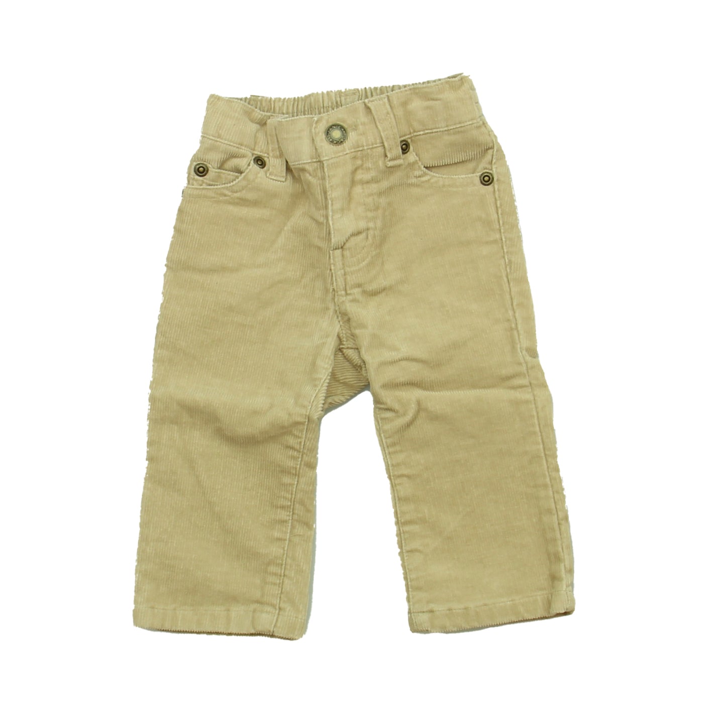 Janie and Jack Boys Tan Corduroy Pants Size: 6-12 Months Tan