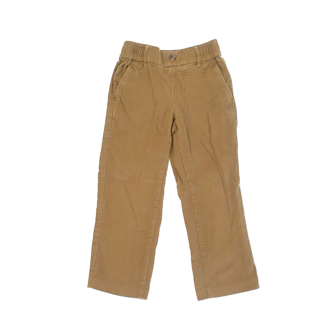 Cat & Jack Boys Tan Corduroy Pants Size: 5T Tan