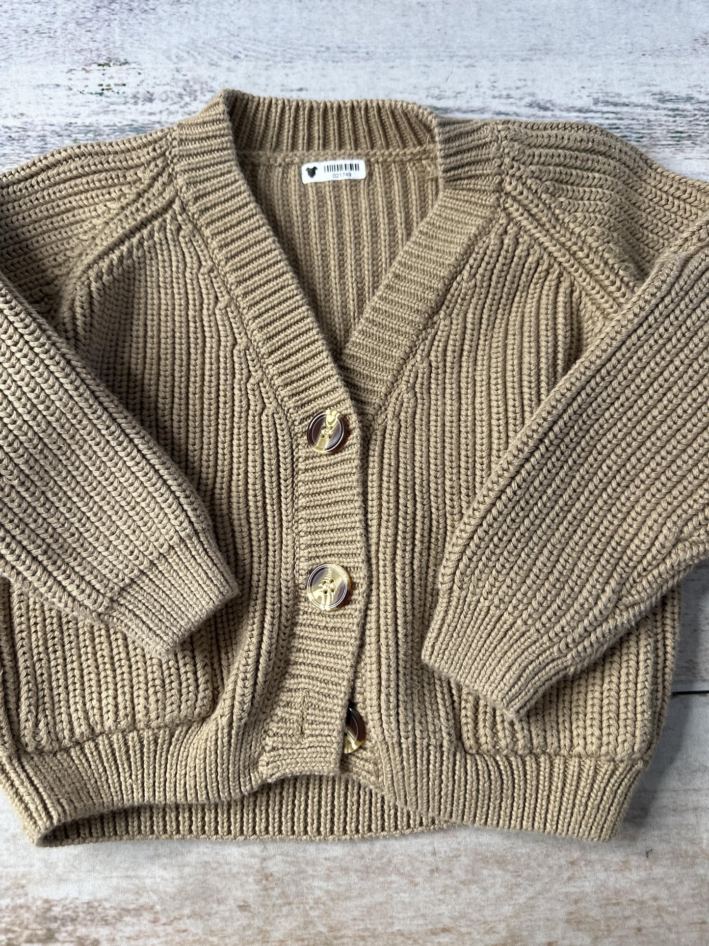 Unknown Unisex Tan Sweater Size: 9-12 Months Tan