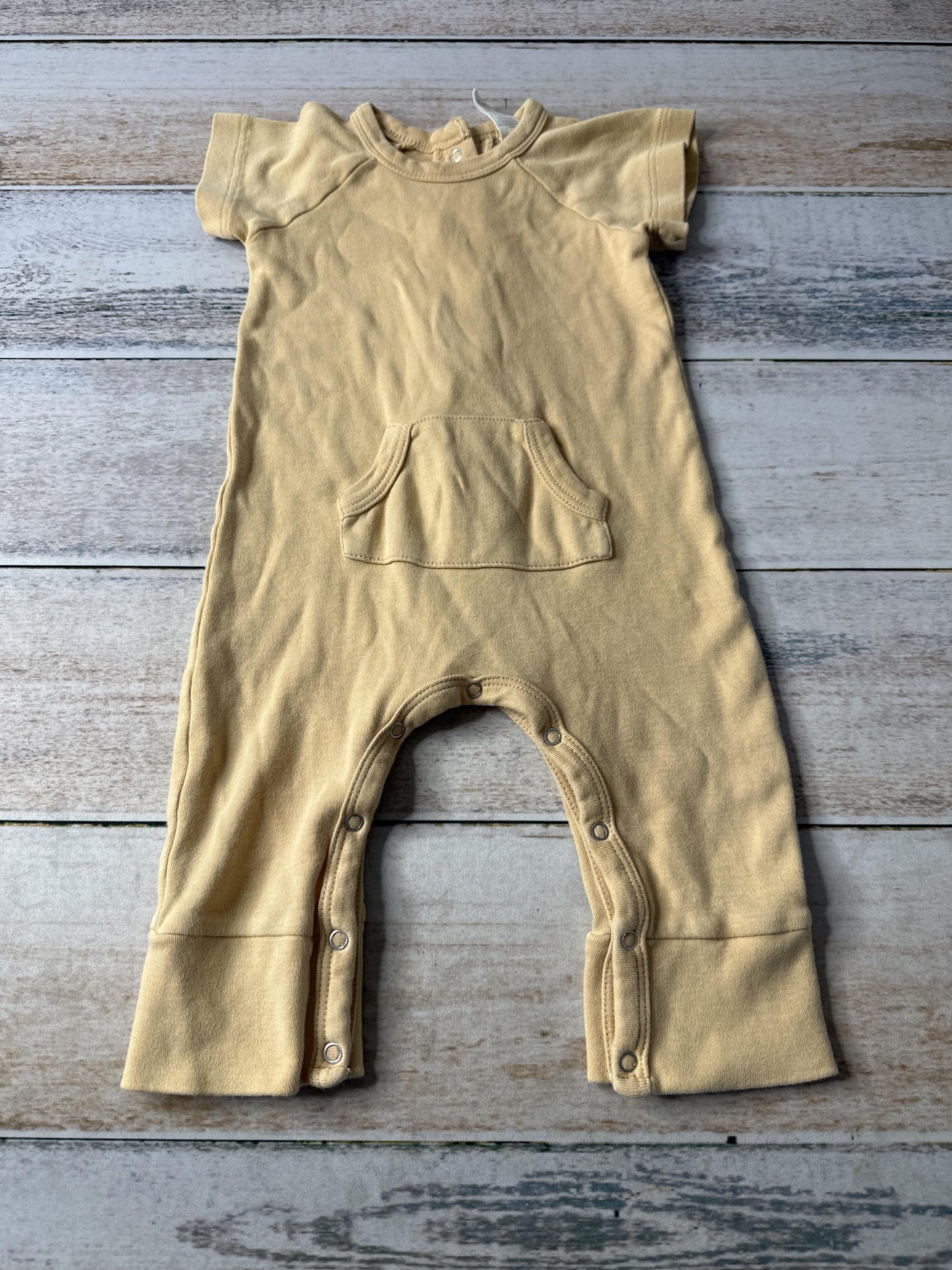 Kate Quinn Girls Tan Romper Size: 6-12 months Tan