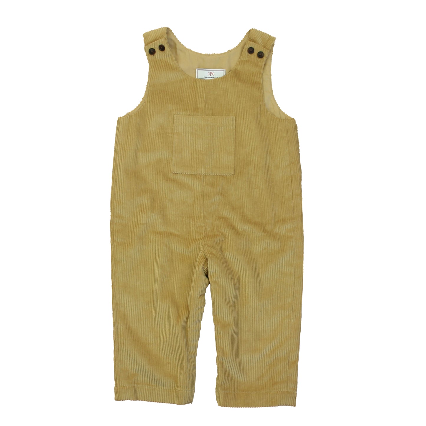 Classic Prep Boys Tan Romper Size: 9-12 Months