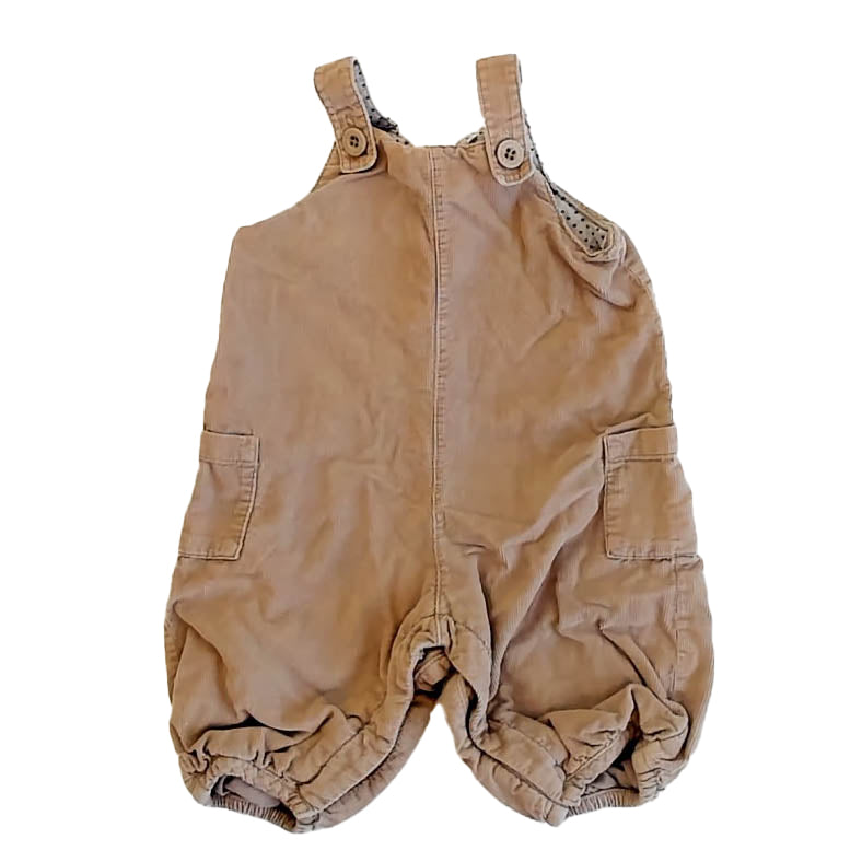 bout Chou Unisex Tan Romper Size: 3 Months Tan