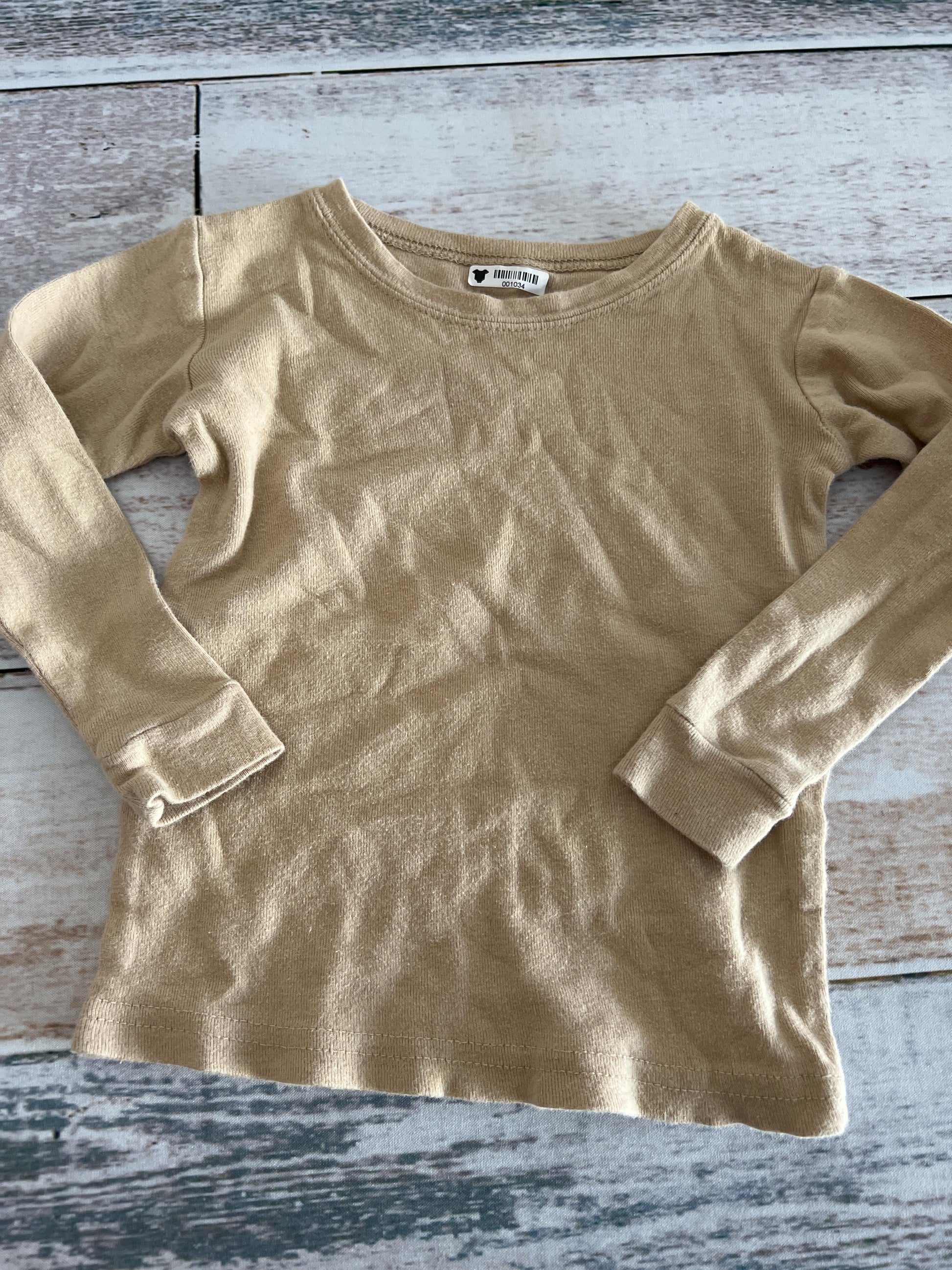 Leveret Boys Tan Pajamas Size: 2T Tan