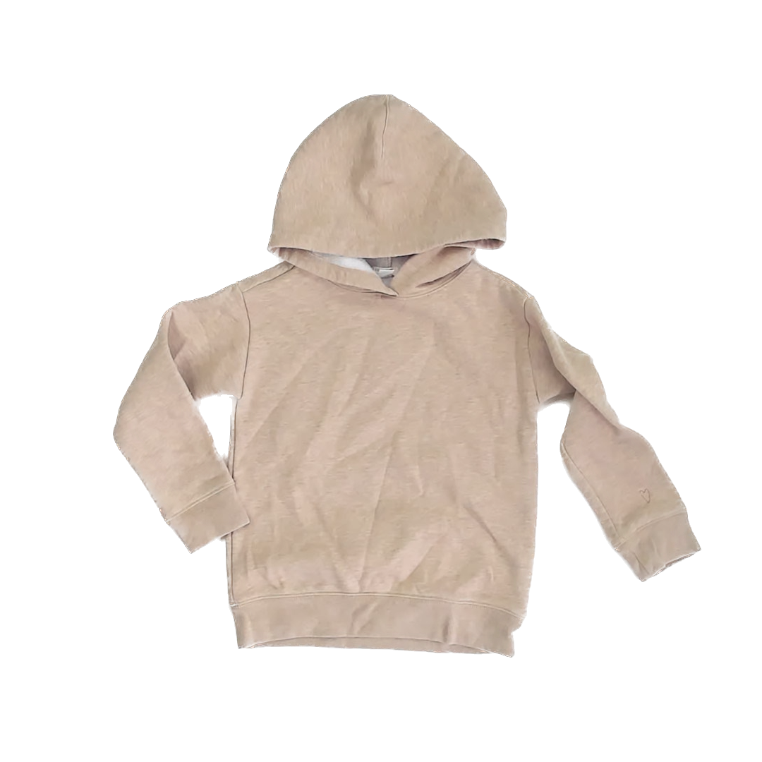 Crewcuts Girls Tan Hoodie Size: XS (7 Years) Tan