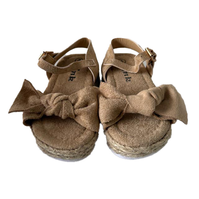 Link Girls Tan Sandals Size: 4 Infant
