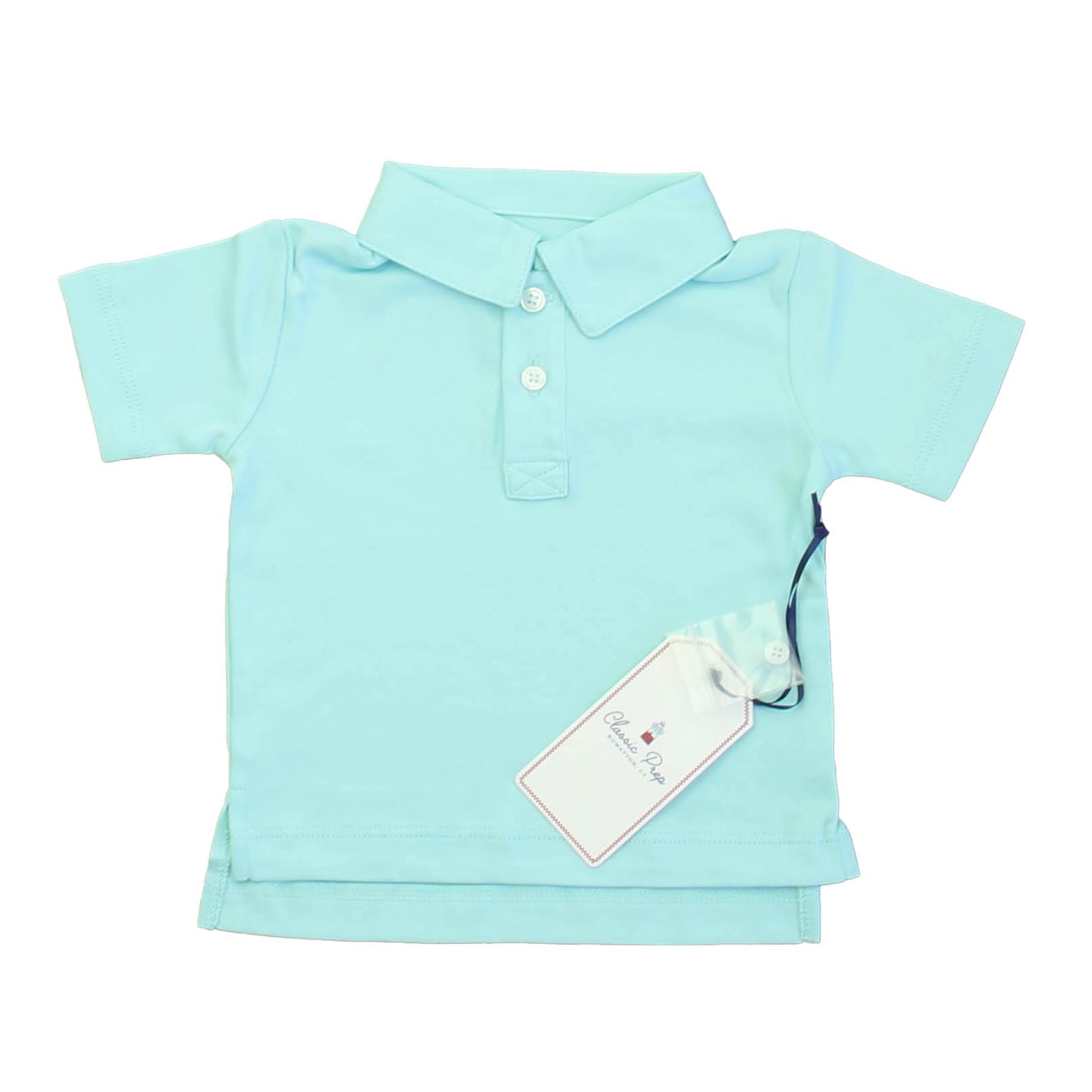 Classic Prep Boys Tanager Turquoise Polo Shirt Size: 9-12 Months Tanager Turquoise