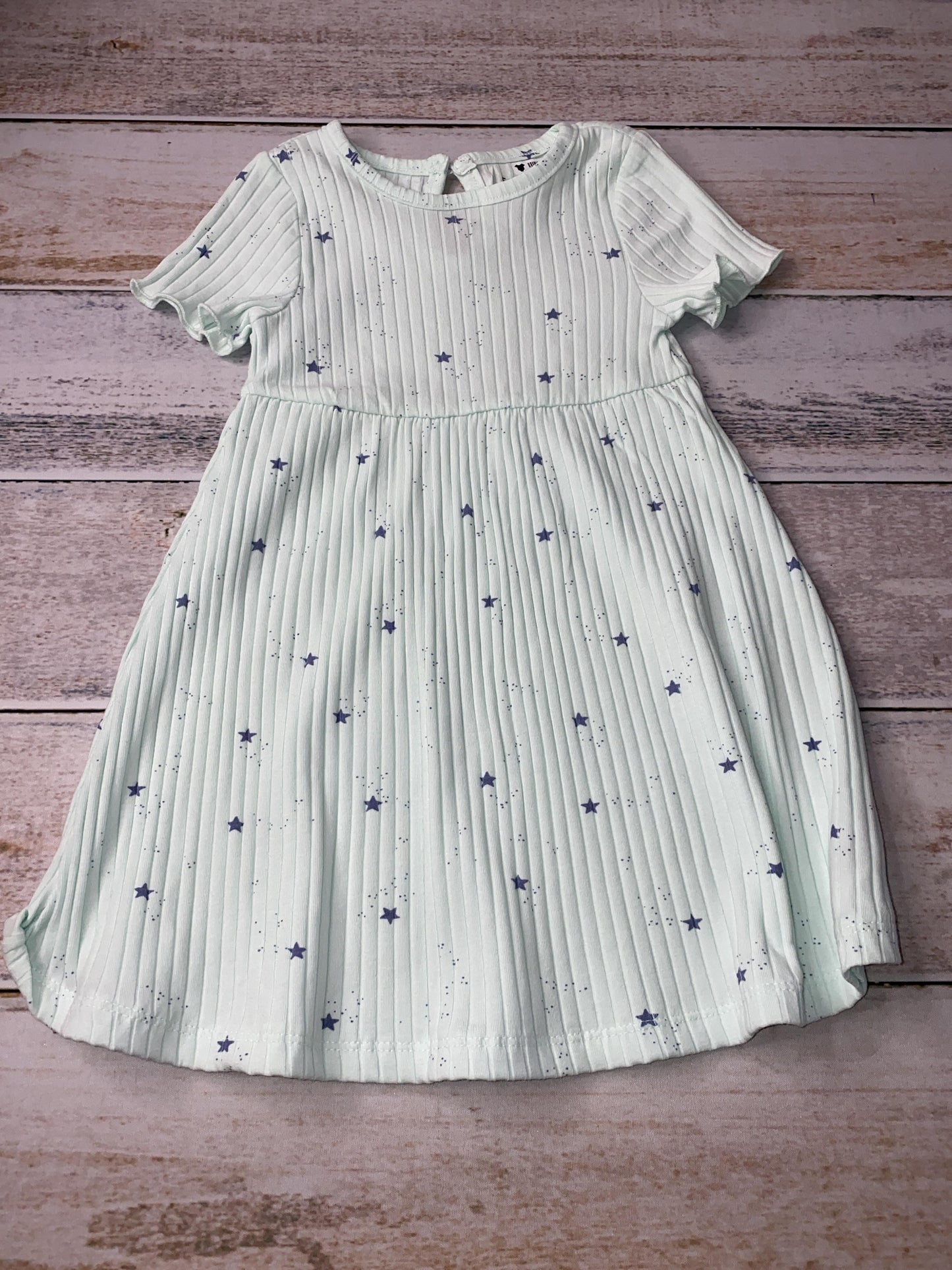 Focus Girls Teal | Blue | Stars Dress Size: 24 months Teal | Blue | Stars