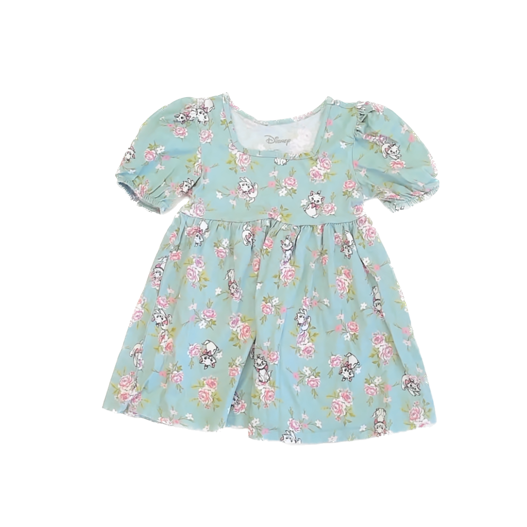 Disney Girls Teal Dress Size: 4T Teal