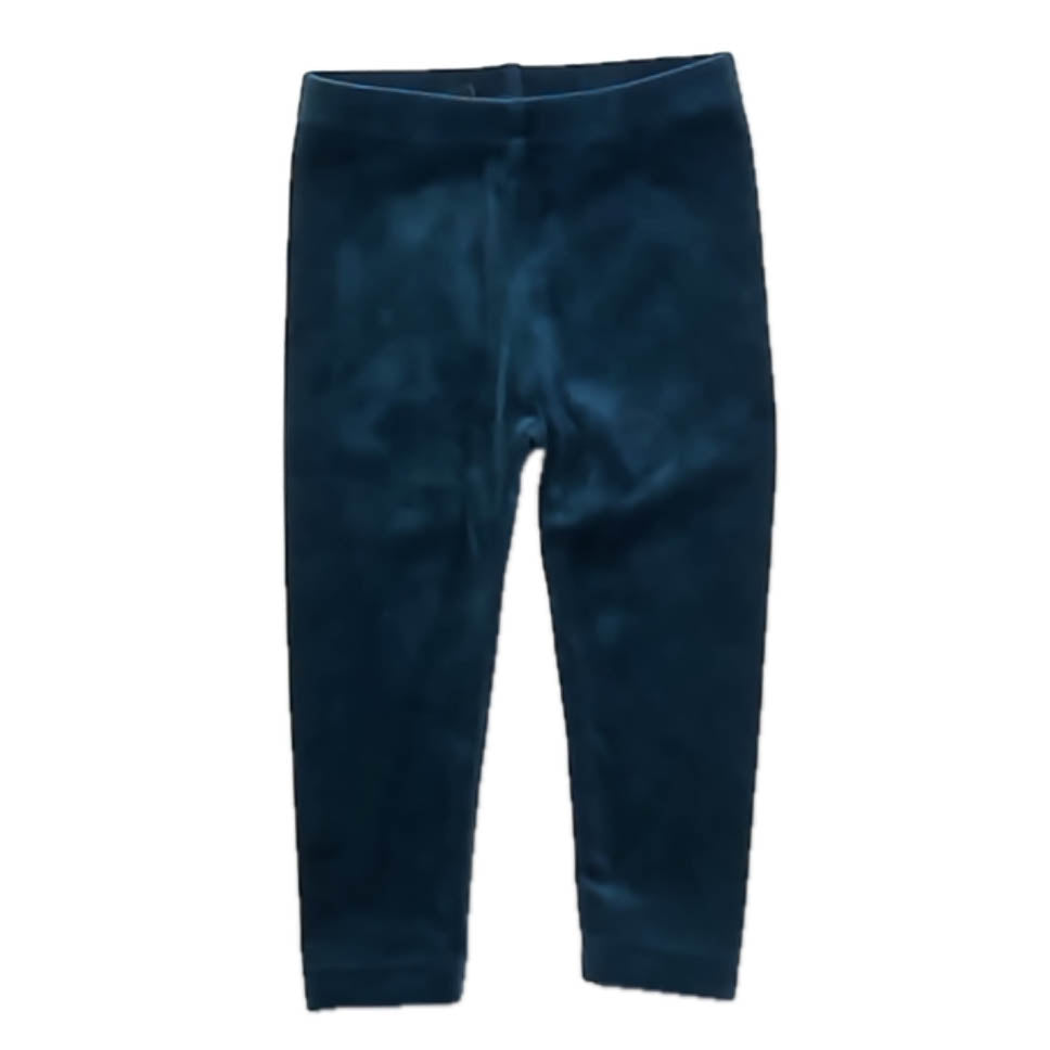 Tea Collection Girls Teal Leggings Size: 18-24 Months Teal