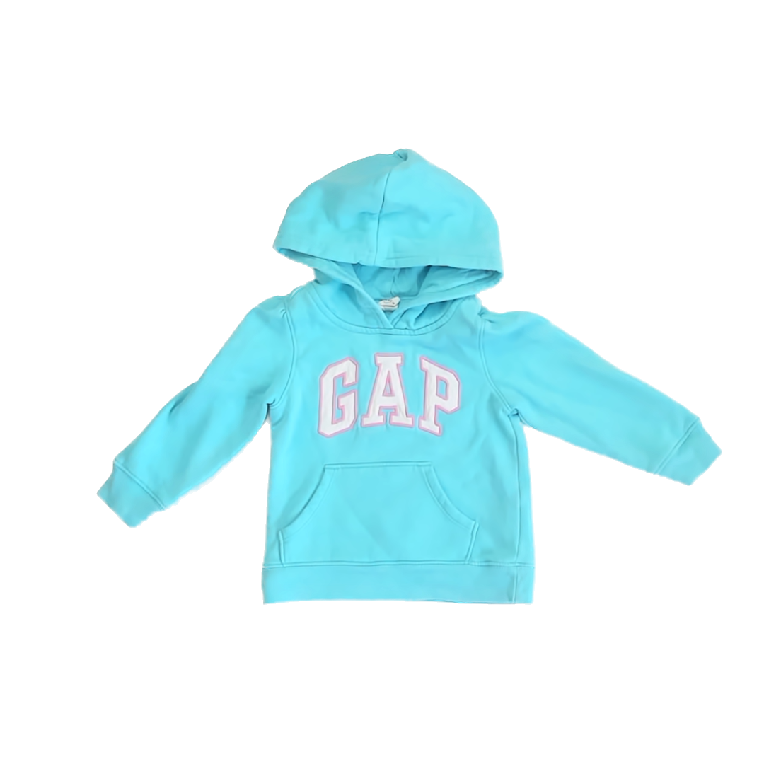 Gap Girls Teal Hoodie Size: 2T Teal