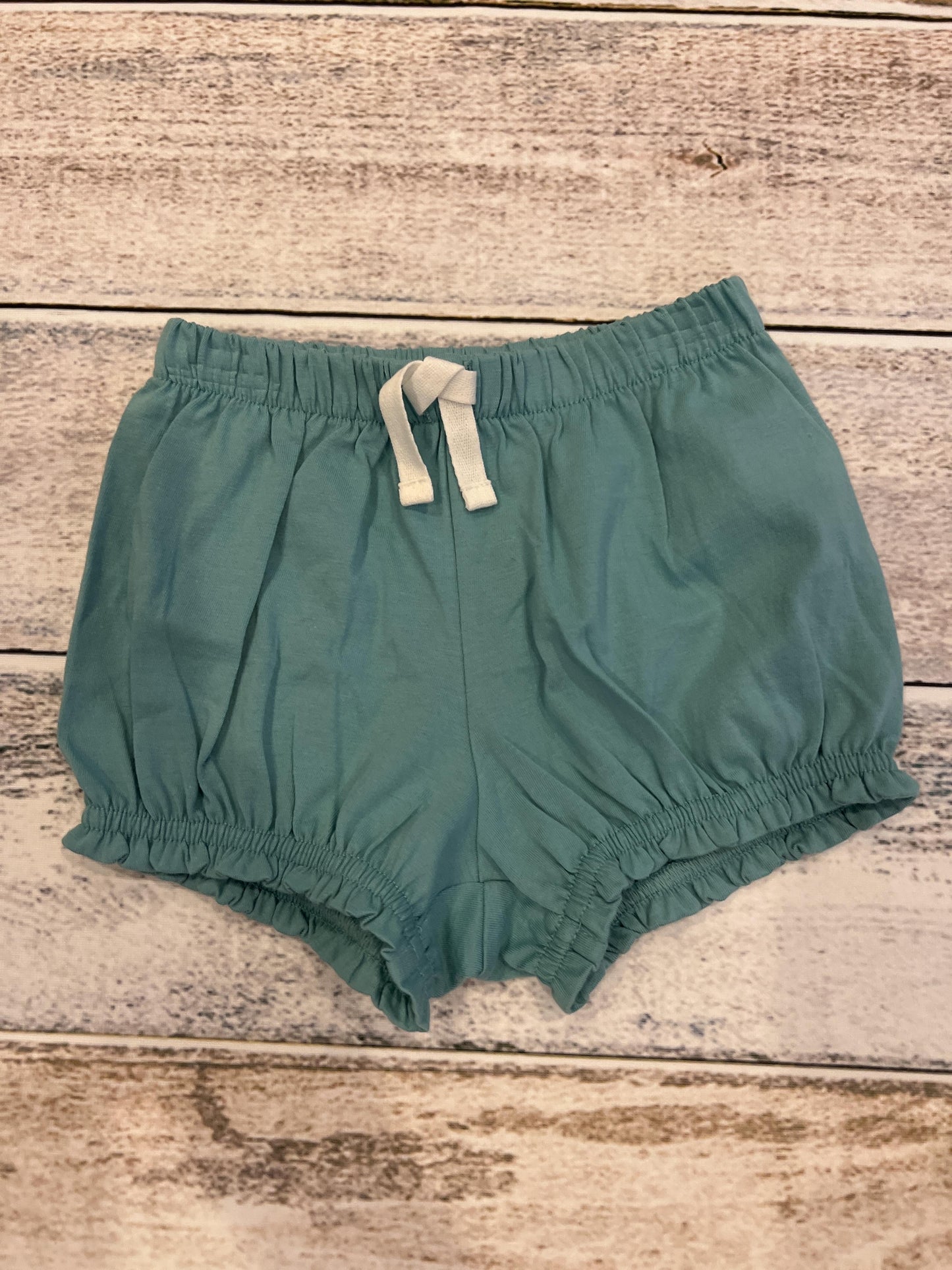 Primary Girls Teal Shirt Size: 6-12 months Teal