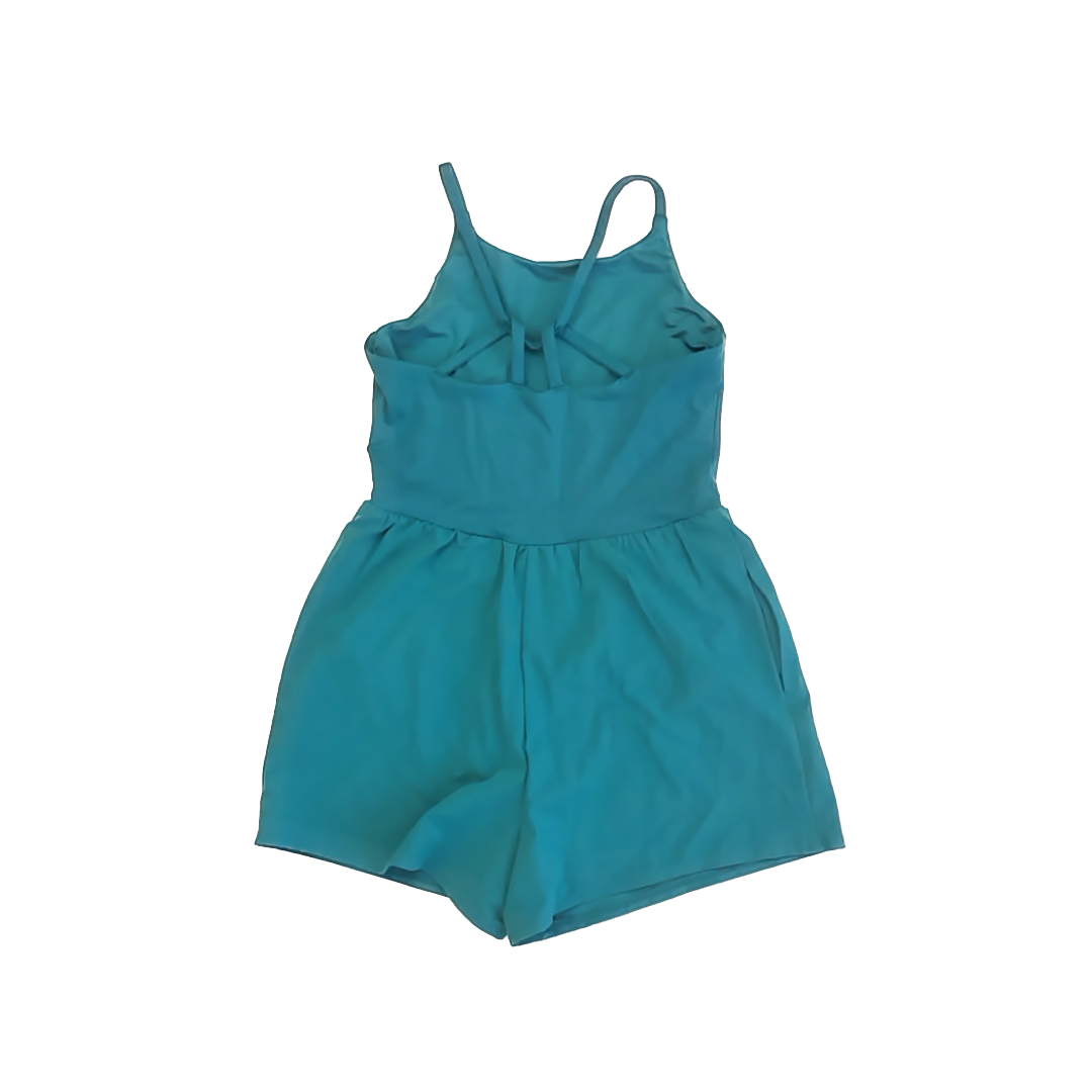 All In Motion Girls Teal Romper Size: 6-7 Years Teal