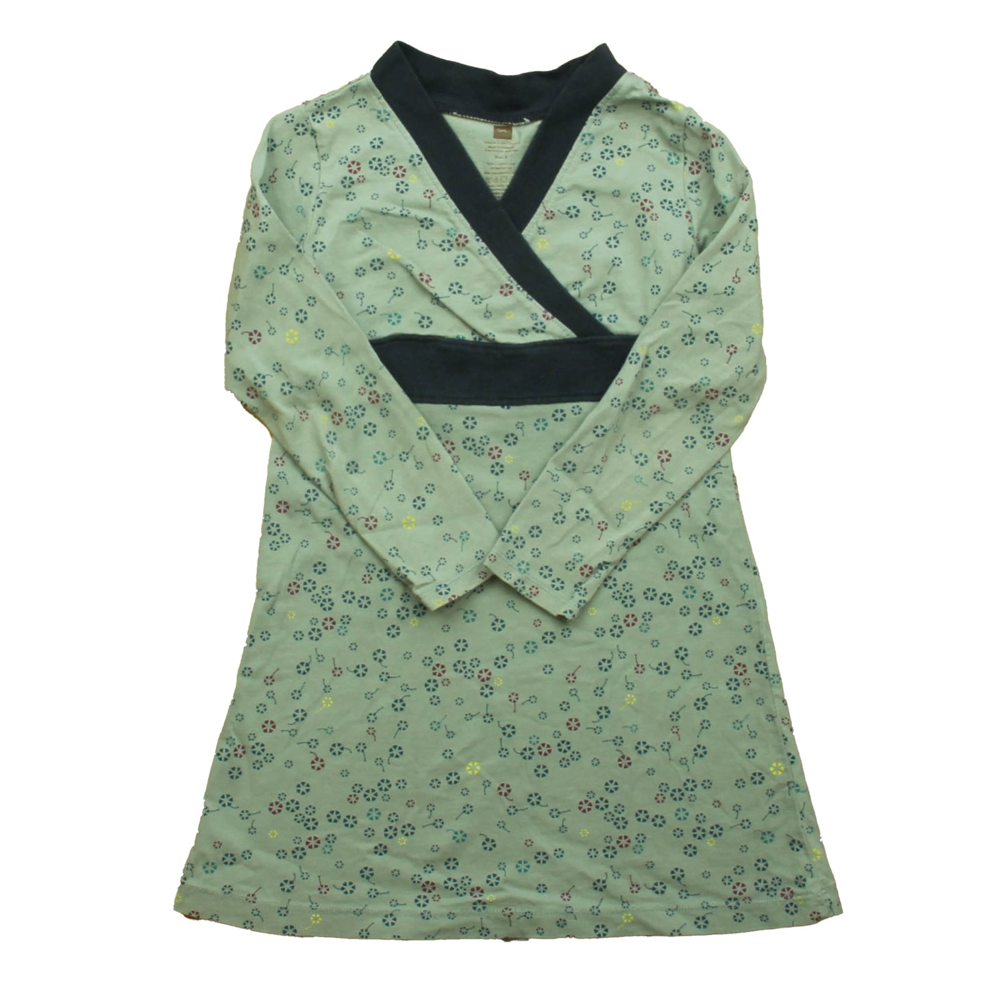Tea Girls Teal Dress Size: 4T Teal