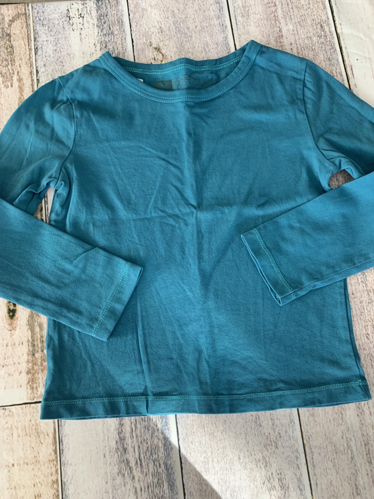 Kidential Boys Teal Long Sleeve T-Shirt Size: 6 Teal