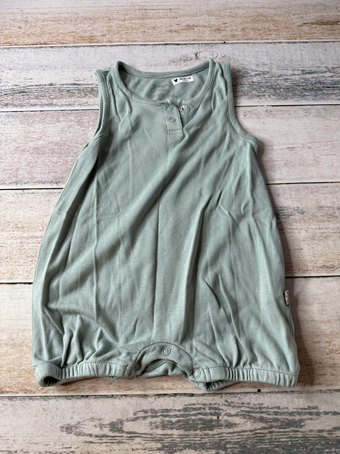 Goumi Unisex Teal Romper Size: 18-24 months Teal