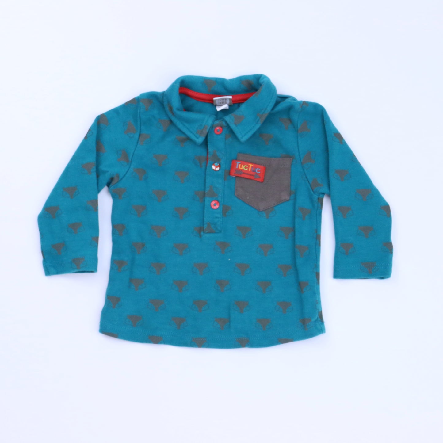 Tuc Tuc Boys Teal Polo Shirt Size: 3-6 Months Teal