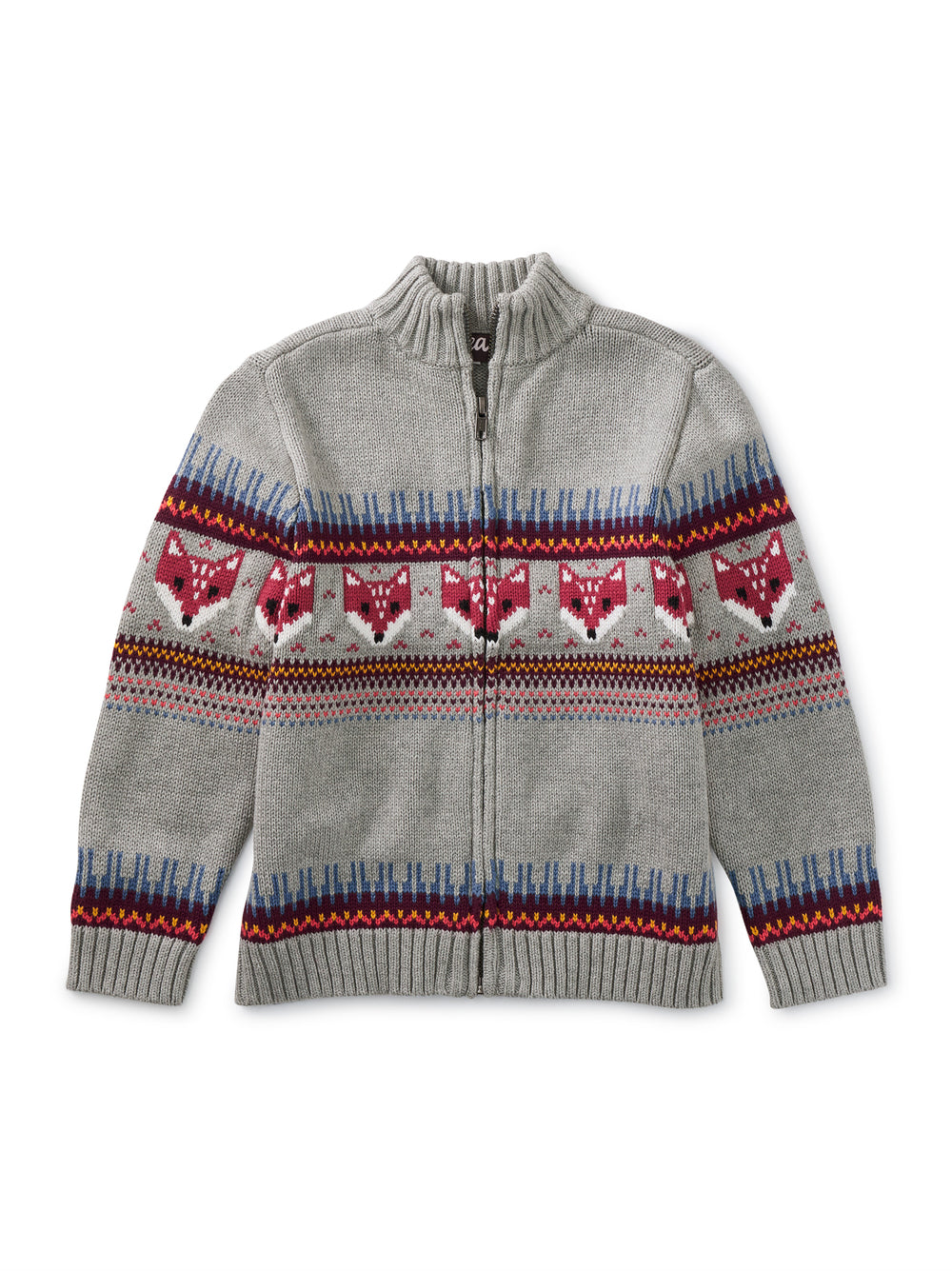 Tea Collection Boys Toasty Traveler Cardigan Size: 4-5T Toasty Traveler