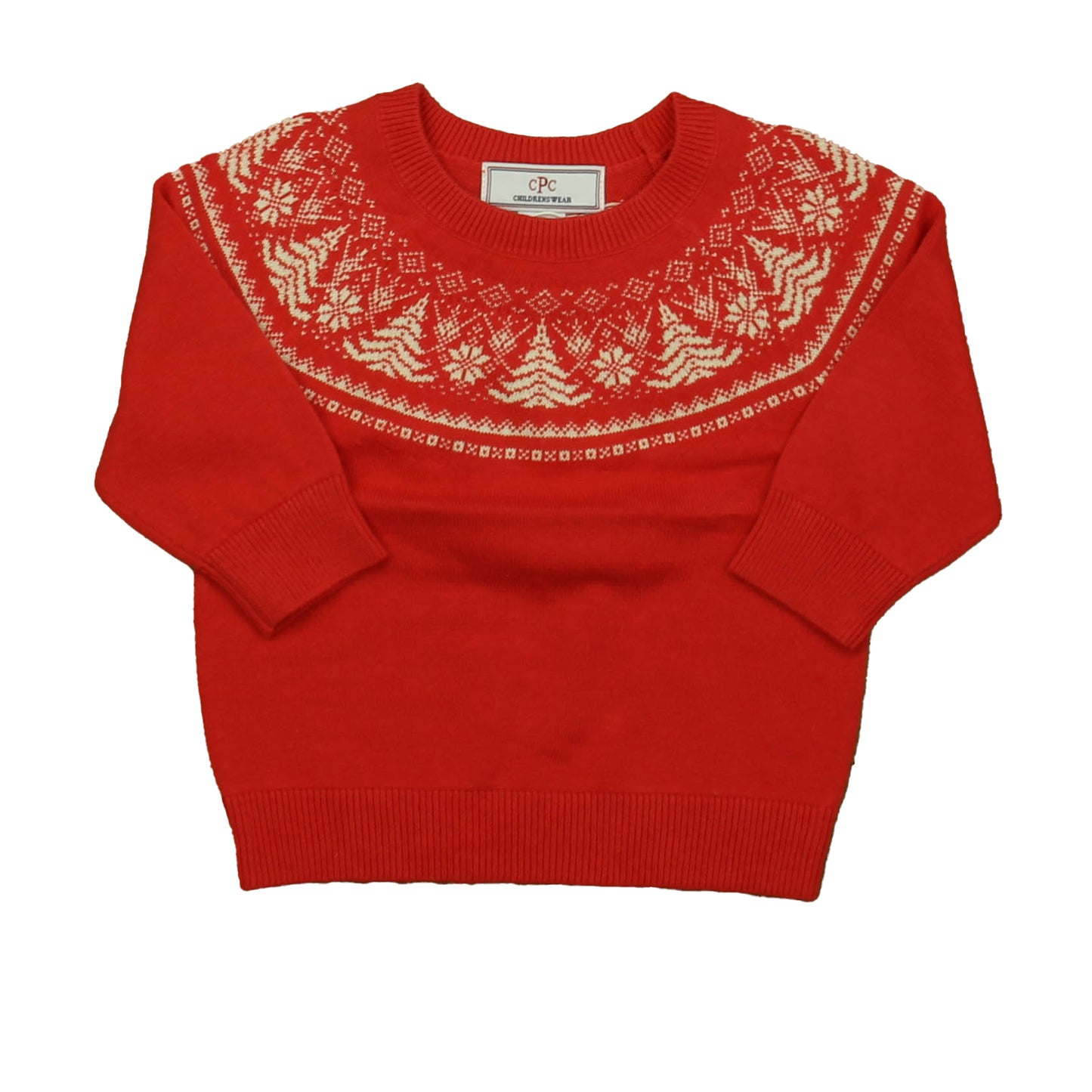 Classic Prep Girls Tomato Sweater Size: 12-24 Months Tomato