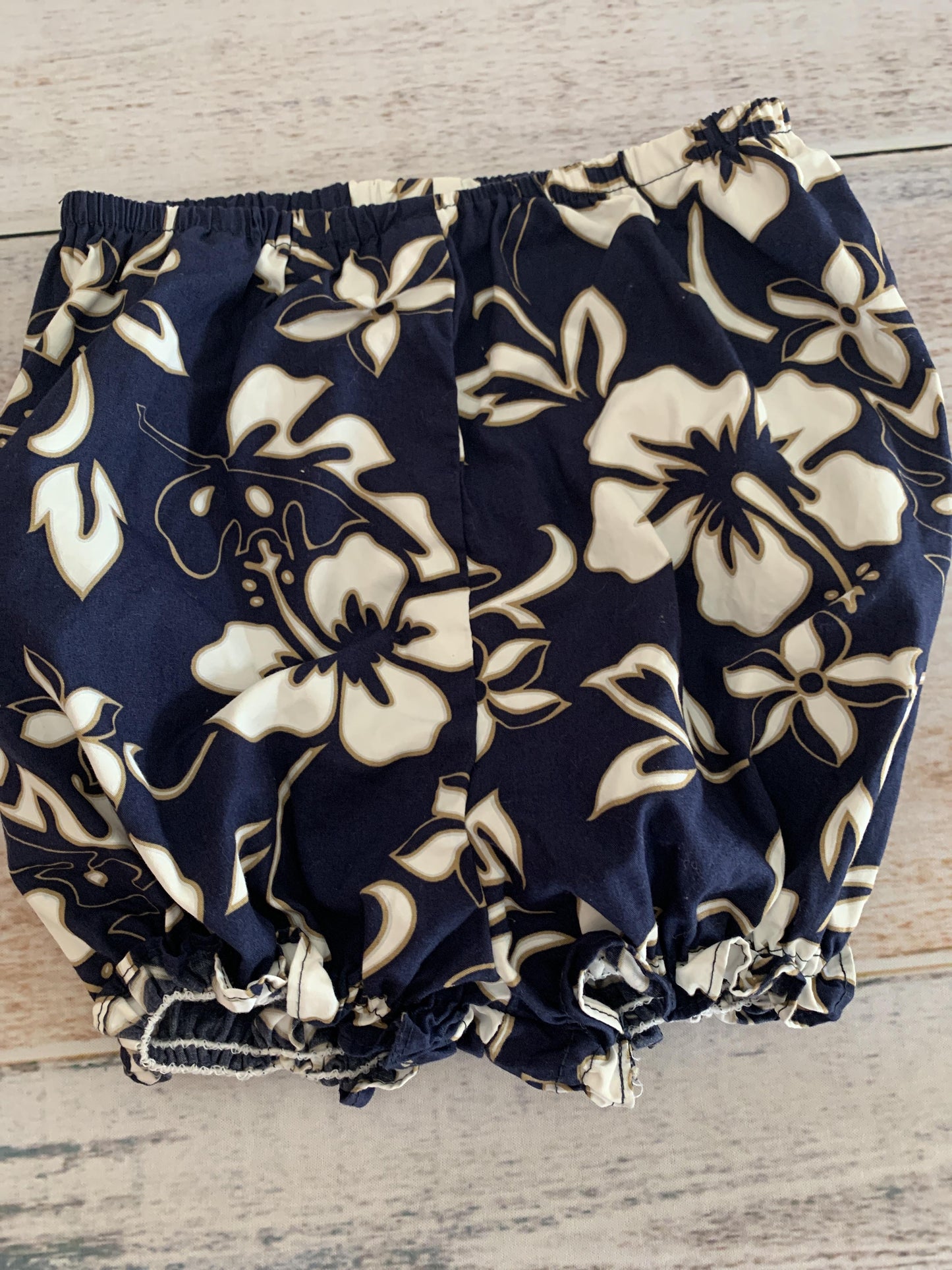 Girls Tropical | Navy Blue | White Shirt Size: 4T Tropical | Navy Blue | White