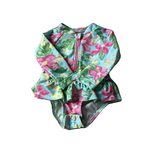 Little Me Girls Tropical Swimwear Size: 3-6 months Tropical