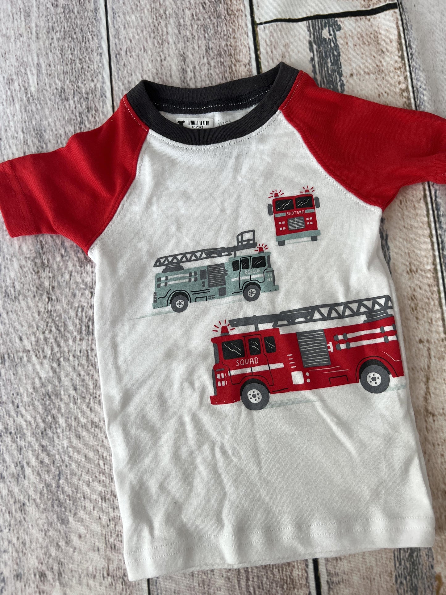 Just Born Boys Trucks Pajamas Size: 18 months Trucks