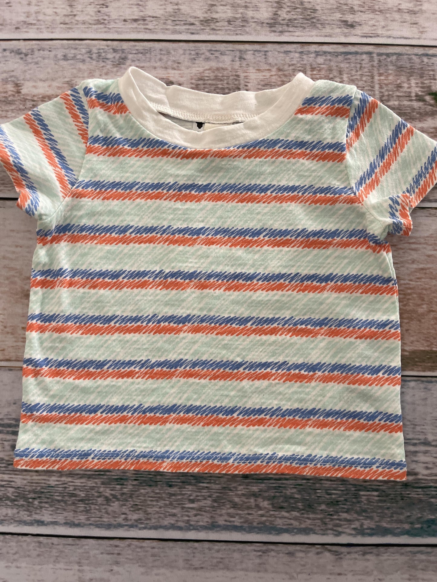 Tucker + Tate Girls Turquoise | Light Blue | orange T-Shirt Size: 6 months Turquoise | Light Blue | orange