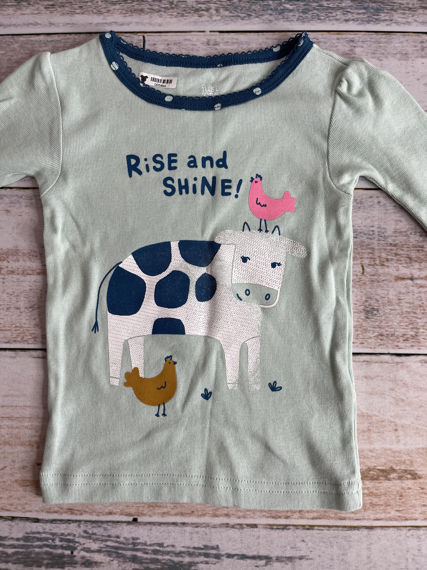 Carters Girls Turquoise | Light Blue Pajamas Size: 12 months Turquoise | Light Blue