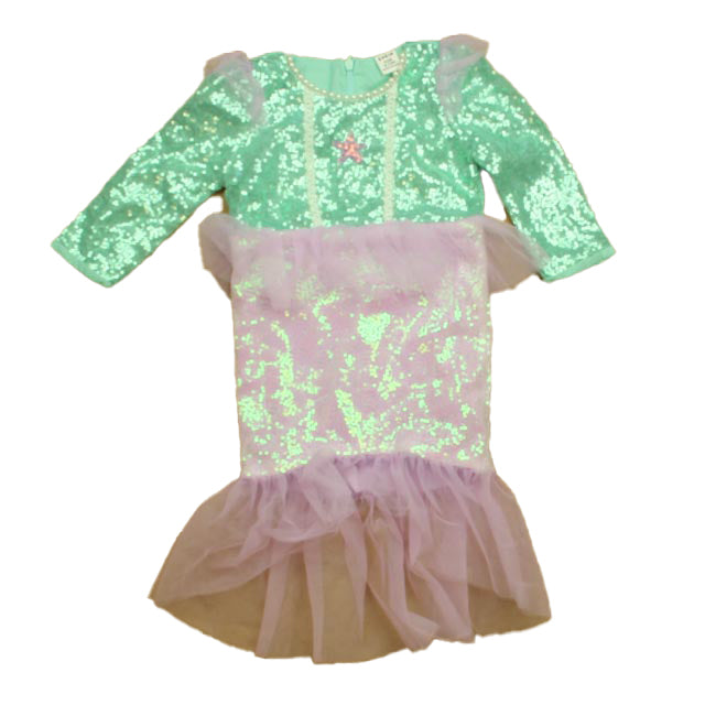 Shein Girls Turquoise | Purple Costume Size: 9-12 Months Turquoise | Purple