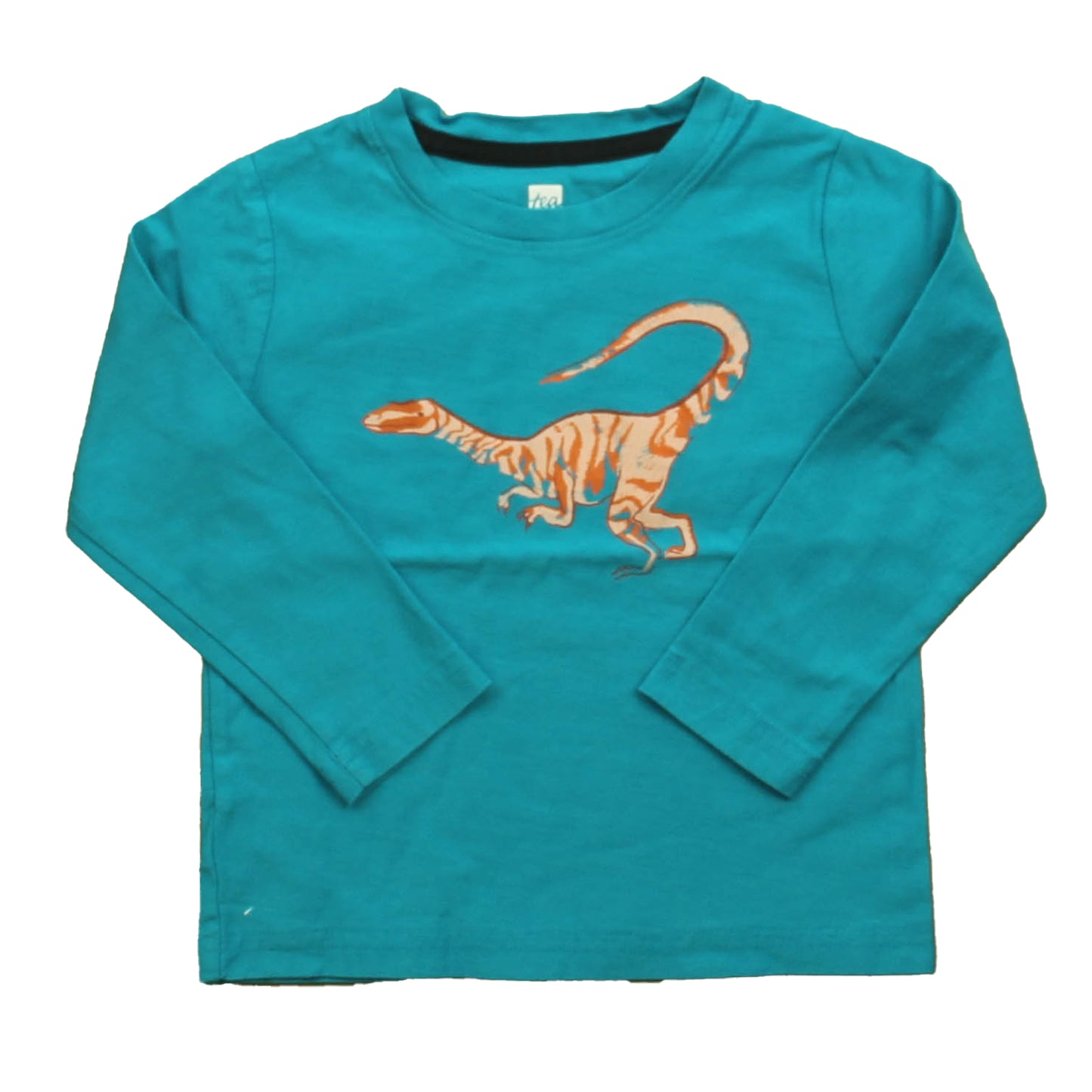 Tea Collection Boys Turquoise Long Sleeve T-Shirt Size: 2T Turquoise