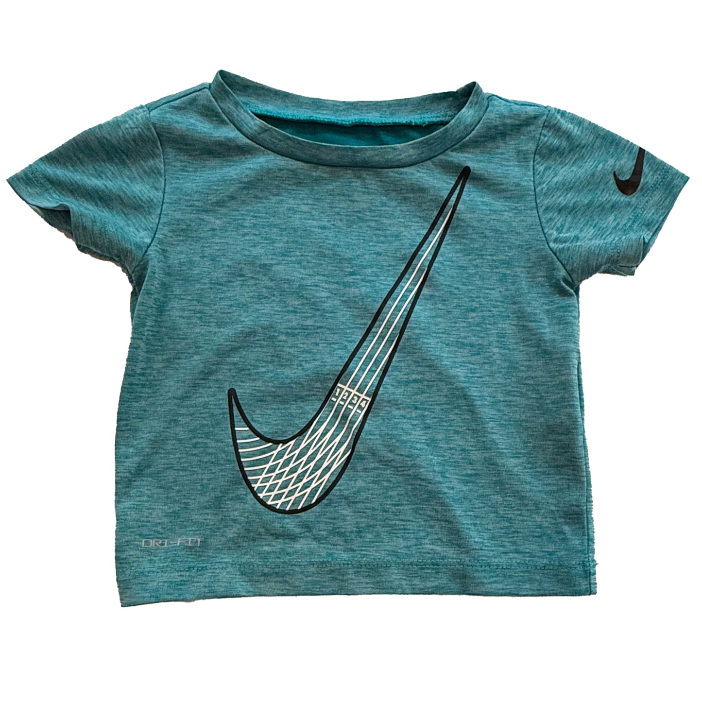 Nike Boys Turquoise Athletic Top Size: 12-18 Months Turquoise