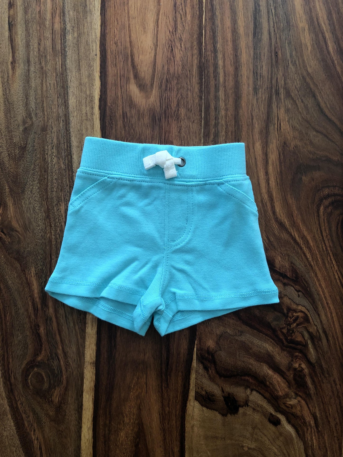 Carters Girls Turquoise Shorts Size: Newborn Turquoise