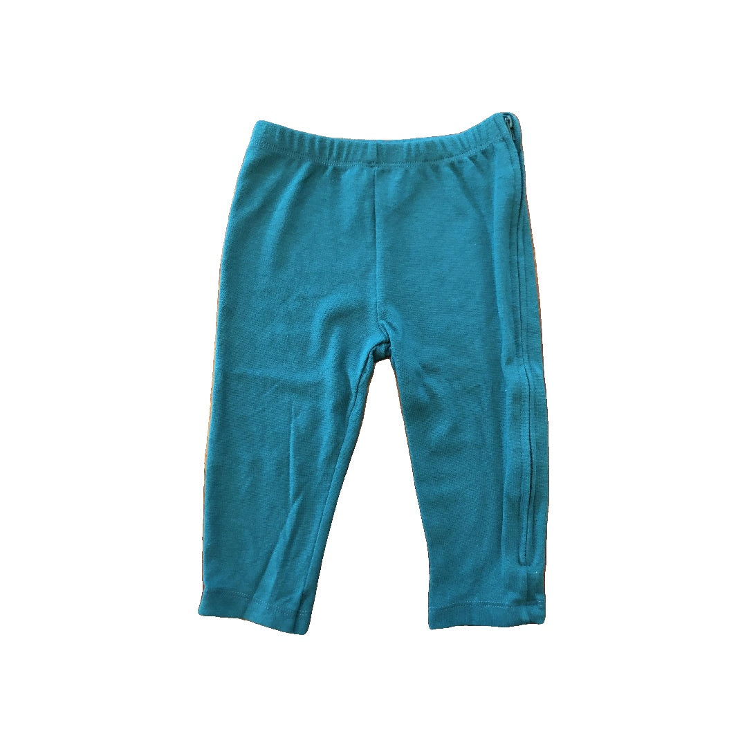 Hanes Girls Turquoise Pants Size: 12-18 months Turquoise