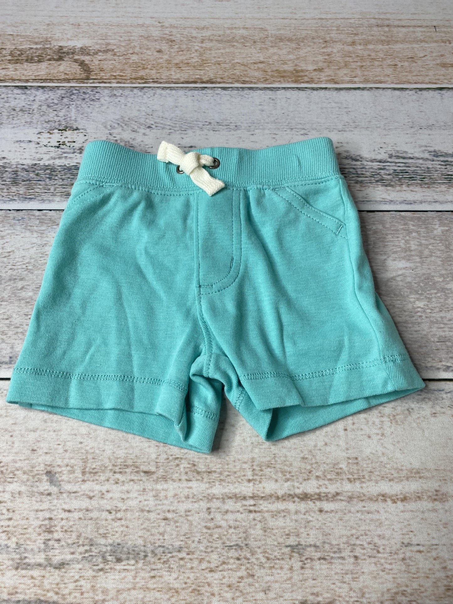 Carters Girls Turquoise Shorts Size: 3 months Turquoise