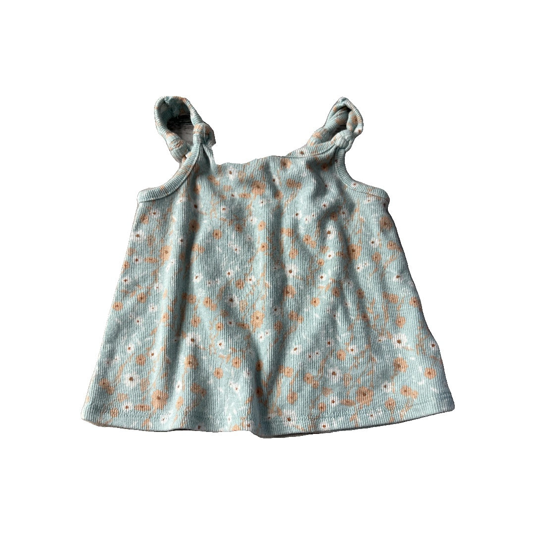 Art Class Girls Turquoise Tank Top Size: 12 months Turquoise