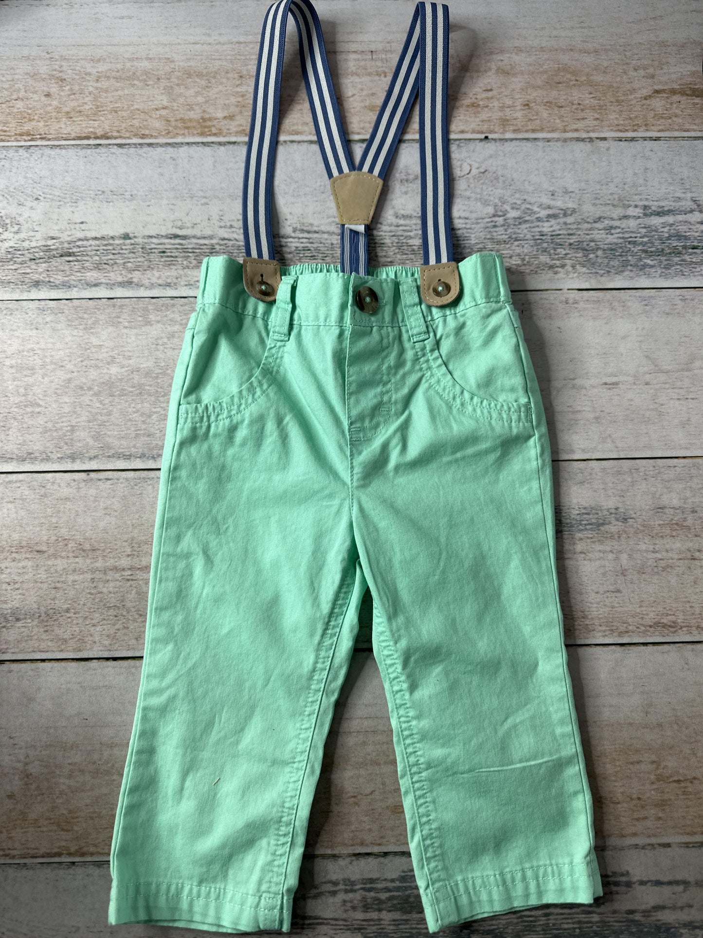 Cat & Jack Boys Turquoise Pants Size: 12 months Turquoise