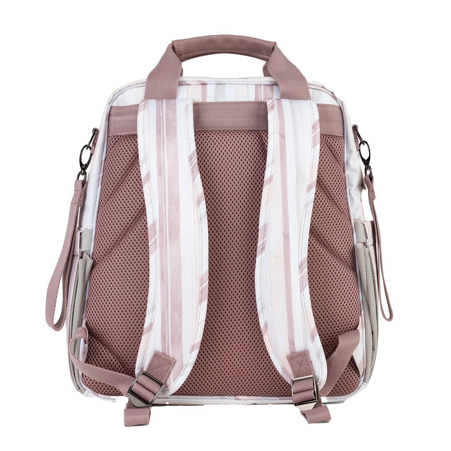 JuJube Girls Watercolor Stripe Diaper Bag Size: Nature Babe Backpack Watercolor Stripe