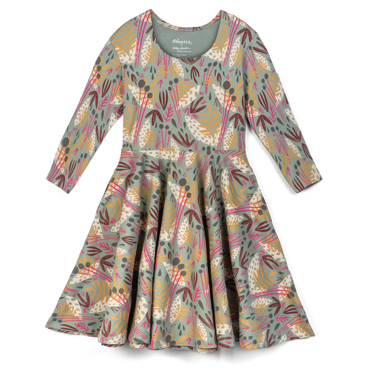 Mightly Girls Whimsy Dress Size: 6-14 Years Whimsy