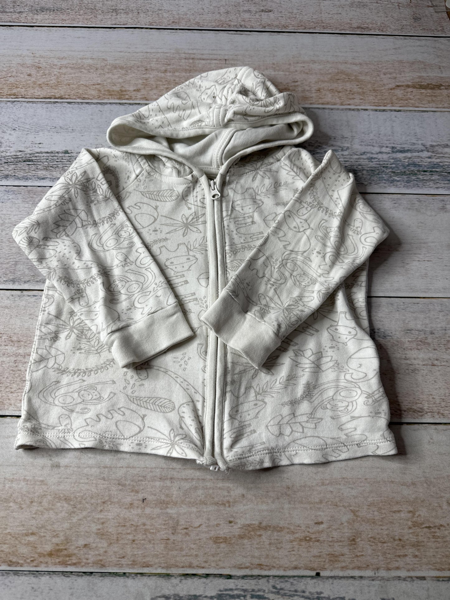 Finn + Emma Unisex White | animals Sweatshirt Size: 2-3 Years White | animals