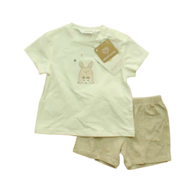 Mayoral Boys White | Beige Apparel Sets Size: 12 Months White | Beige