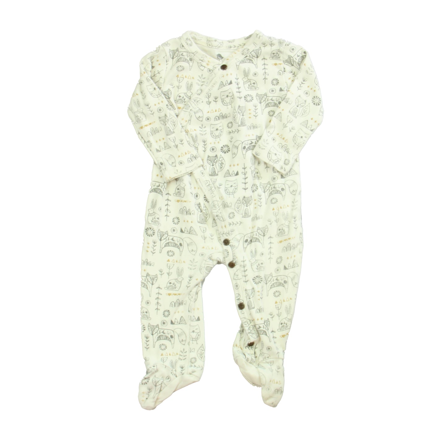 Finn + Emma Boys White | Blue Long Sleeve Outfit Size: 3-6 Momths White | Blue