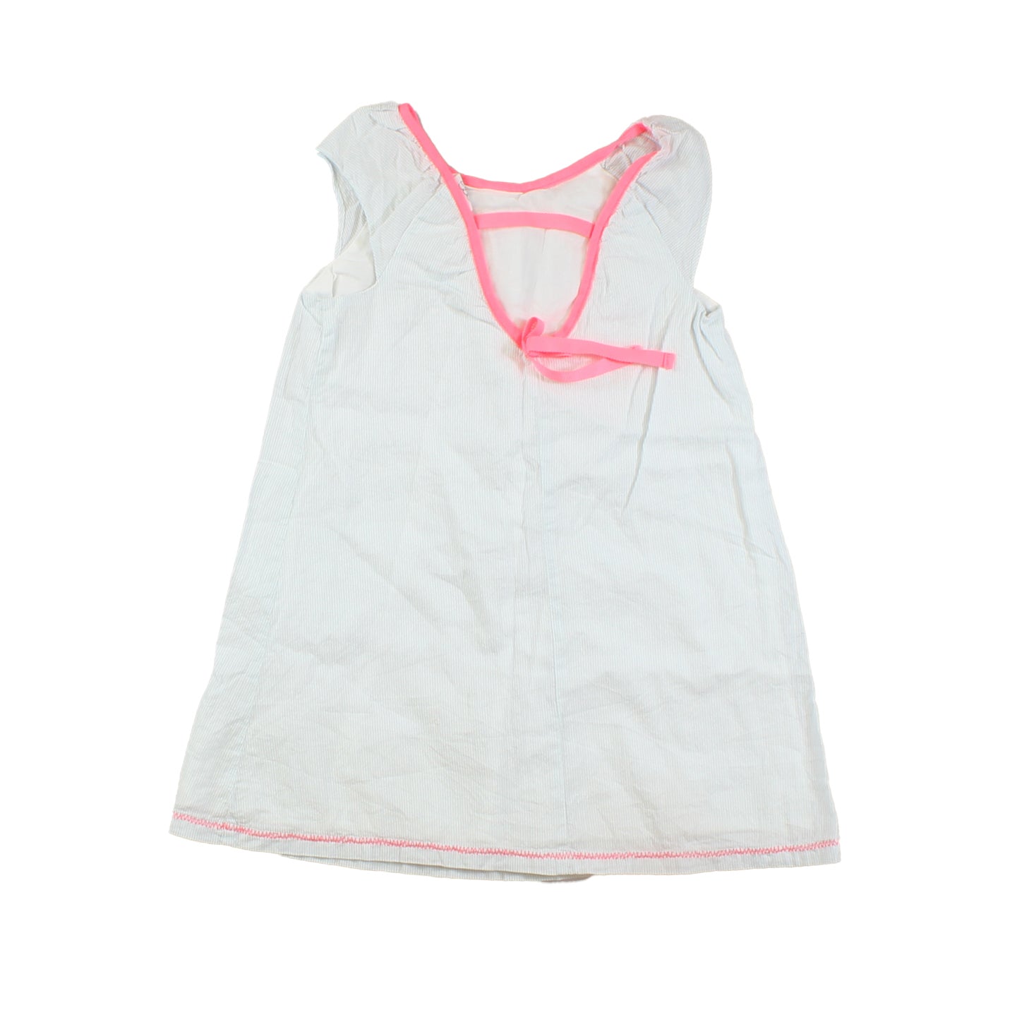Egg Girls White | Blue Dress Size: 3T White | Blue