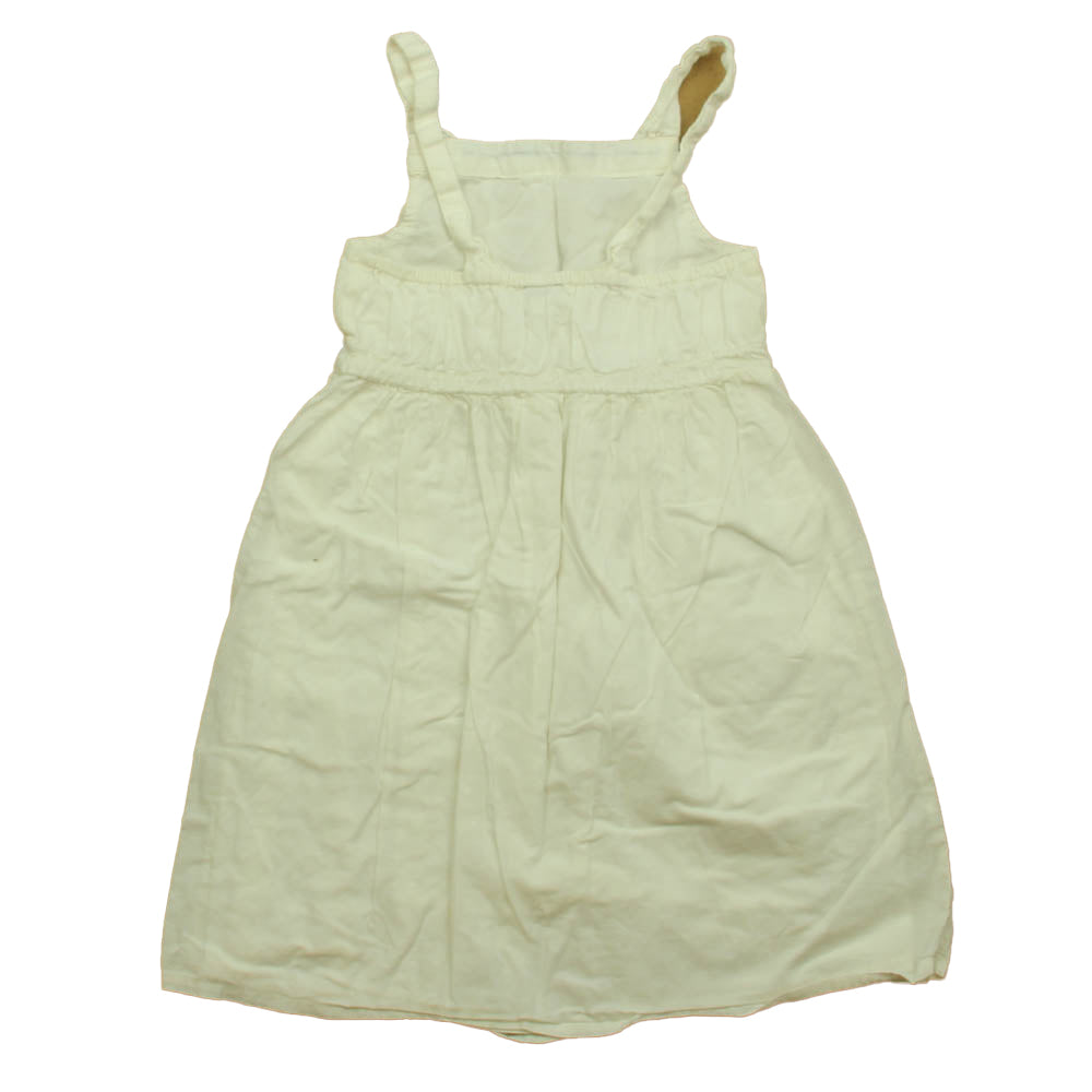 Tea Girls White | Blue Dress Size: 6 Years White | Blue