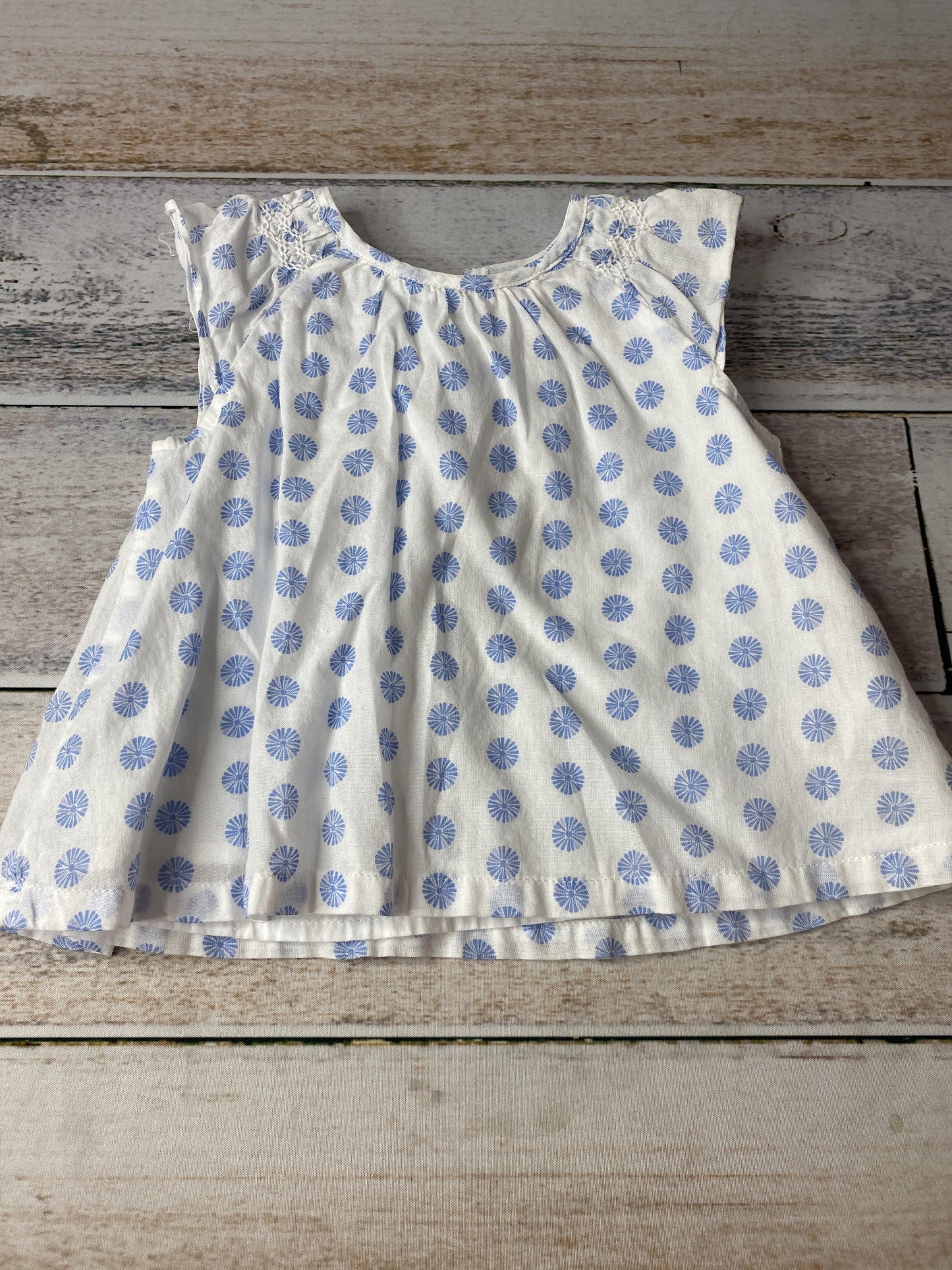 BabyB’gosh Girls White | Blue Shorts Size: 18 months White | Blue