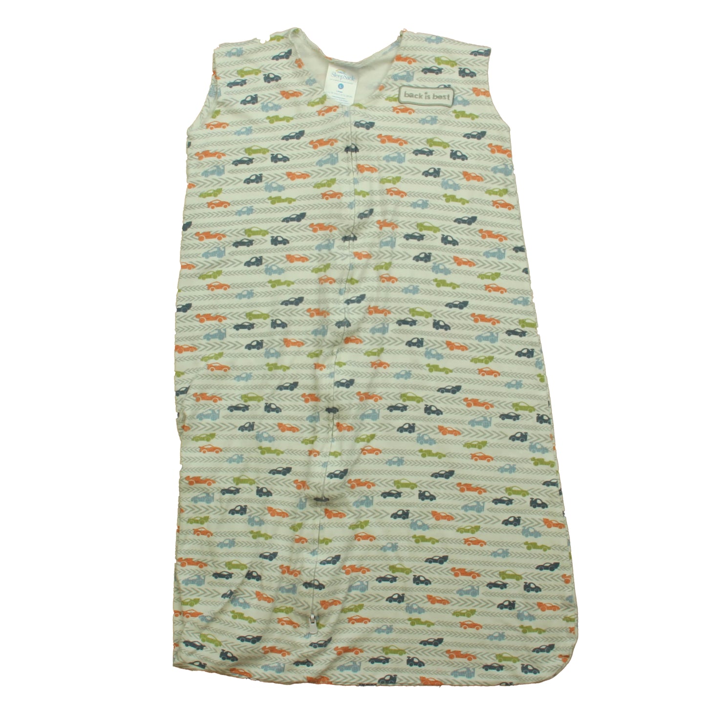 Halo Boys White | Cars Sleepsack Size: 12-18 Months White | Cars