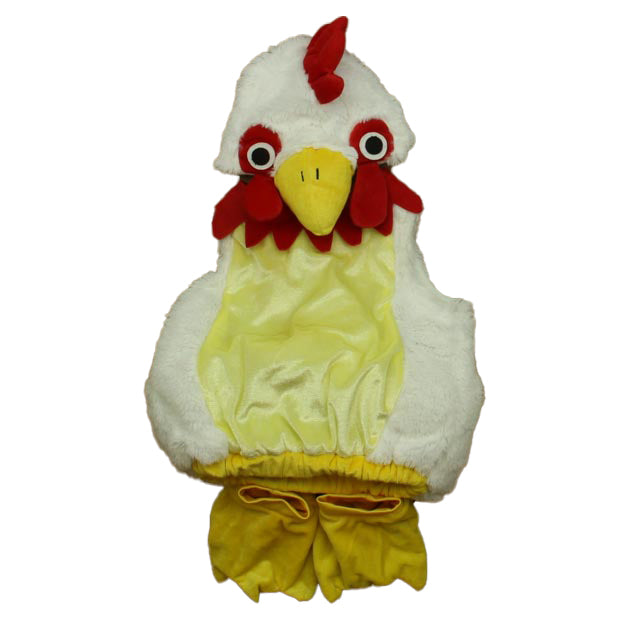 Unknown Brand Boys White Chicken Costume Size: 0-9 Months White Chicken