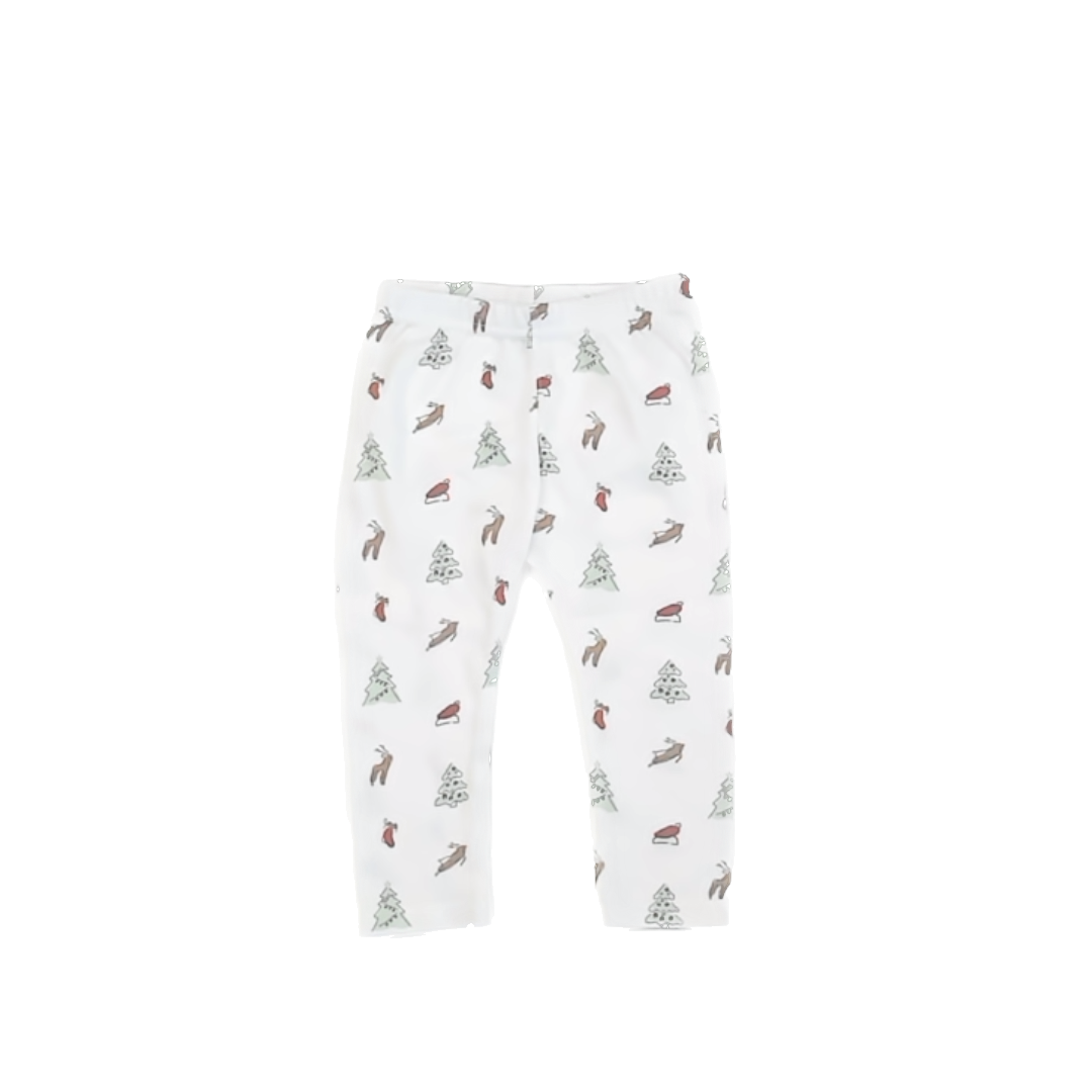 Lila & Jack Boys White | Christmas Pajamas Size: 12-18 Months White | Christmas